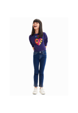 Desigual Блуза 23WGTK02 Син Regular Fit - Pepit.bg