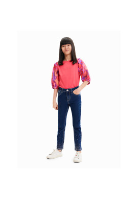 Desigual Блуза 23WGTK13 Розов Regular Fit - Pepit.bg