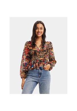 Desigual Блуза 23WWBW25 Цветен Regular Fit - Pepit.bg