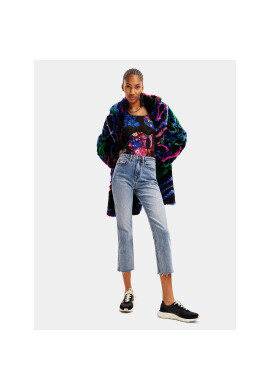 Desigual Блуза 23WWTK06 Черен Regular Fit - Pepit.bg