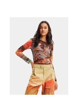 Desigual Блуза 23WWTKA5 Цветен Regular Fit - Pepit.bg