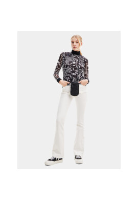 Desigual Блуза 23WWTKAB Черен Slim Fit - Pepit.bg
