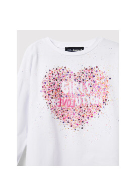 Desigual Блуза Alba 22WGTK05 Бял Regular Fit - Pepit.bg