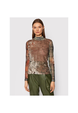 Desigual Блуза Bukake 21WWTKCF Кафяв Slim Fit - Pepit.bg