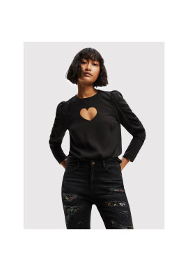 Desigual Блуза Cor 22WWBW07 Черен Regular Fit - Pepit.bg