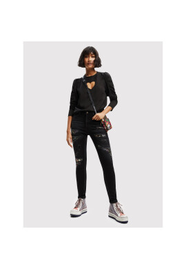 Desigual Блуза Cor 22WWBW07 Черен Regular Fit - Pepit.bg