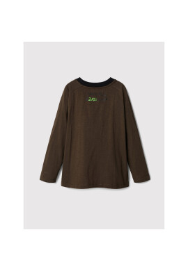 Desigual Блуза Dante 22WBTK04 Зелен Regular Fit - Pepit.bg