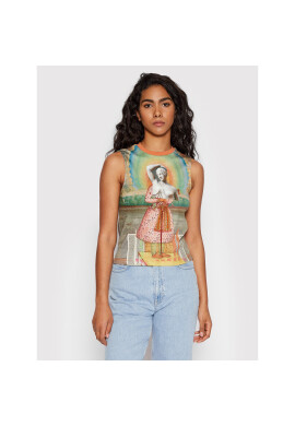 Desigual Блуза Dharma 22SWTK13 Зелен Regular Fit - Pepit.bg