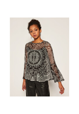 Desigual Блуза Dijon 20WWTKCB Черен Regular Fit - Pepit.bg