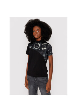 Desigual Тишърт Grace Hopper 21WWTK84 Черен Regular Fit - Pepit.bg