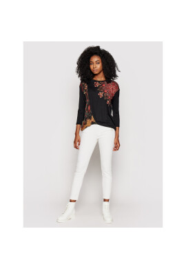 Desigual Блуза Oporto 21SWTK70 Черен Regular Fit - Pepit.bg