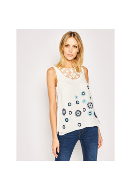 Desigual Блуза Tebas 20SWBW59 Бял Regular Fit - Pepit.bg