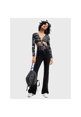 Desigual Боди 22WWQK06 Черен Slim Fit - Pepit.bg