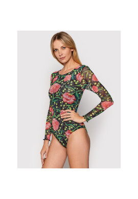 Desigual Боди Sally 21WWTKCM Черен Slim Fit - Pepit.bg