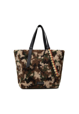 Desigual Дамска чанта 21WAXA81 Зелен - Pepit.bg