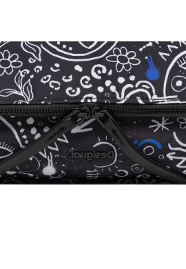 Desigual Дамска чанта 22WAXA50 Черен - Pepit.bg