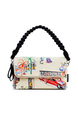 Desigual Дамска чанта 23SAXA87 Бял - Pepit.bg