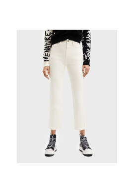 Desigual Дънки 22WWDD09 Бежов Straight Fit - Pepit.bg