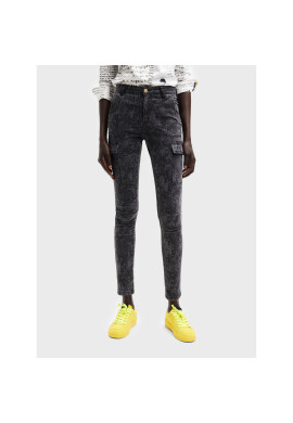 Desigual Дънки 22WWDD18 Черен Skinny Fit - Pepit.bg