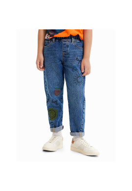 Desigual Дънки 23SBDD02 Син Regular Fit - Pepit.bg