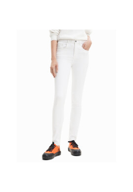 Desigual Дънки 23SWDD21 Бял Skinny Fit - Pepit.bg