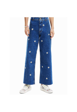 Desigual Дънки 23SWDD75 Тъмносин Relaxed Fit - Pepit.bg