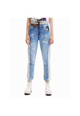 Desigual Дънки 23SWDD77 Син Regular Fit - Pepit.bg
