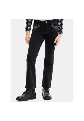 Desigual Дънки 23WGDD06 Черен Regular Fit - Pepit.bg
