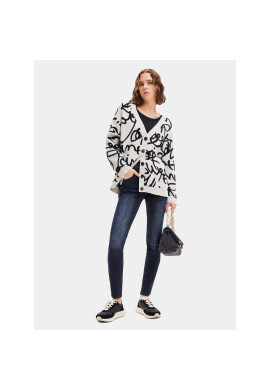 Desigual Дънки 23WWDD10 Тъмносин Slim Fit - Pepit.bg