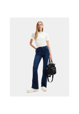 Desigual Дънки 23WWDD14 Син Flare Fit - Pepit.bg