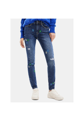 Desigual Дънки 23WWDD17 Син Slim Fit - Pepit.bg