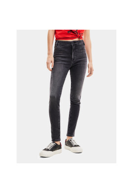 Desigual Дънки 23WWDD44 Черен Slim Fit - Pepit.bg