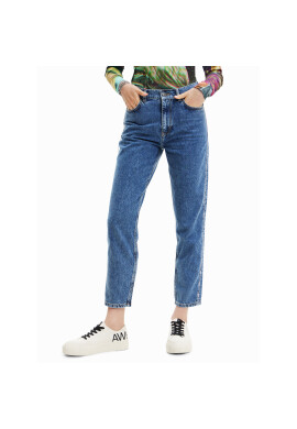 Desigual Дънки Mayo 23SWDD36 Син Mom Fit - Pepit.bg