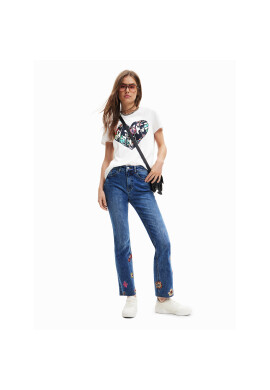 Desigual Дънки Nicole 23SWDD68 Син Regular Fit - Pepit.bg