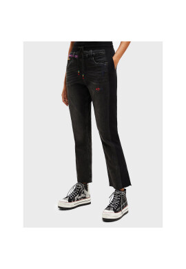Desigual Дънки Ursula 22WWDD63 Черен Regular Fit - Pepit.bg