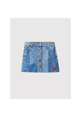 Desigual Дънкова пола Krill 22WGFD02 Син Regular Fit - Pepit.bg