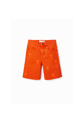 Desigual Дънкови шорти 23SBDD01 Кафяв Regular Fit - Pepit.bg