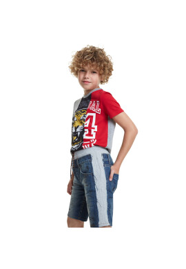 Desigual Дънкови шорти Ortiz 20SBDD03 Син Regular Fit - Pepit.bg