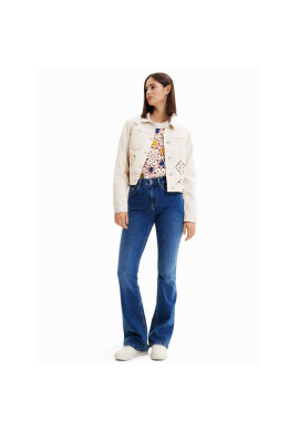 Desigual Дънково яке 23SWED38 Бежов Regular Fit - Pepit.bg