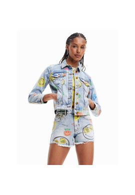 Desigual Дънково яке 23SWED54 Син Oversize - Pepit.bg