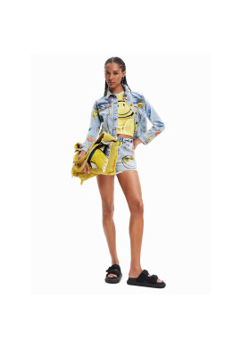 Desigual Дънково яке 23SWED54 Син Oversize - Pepit.bg