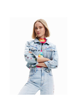 Desigual Дънково яке 23SWED55 Син Regular Fit - Pepit.bg
