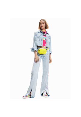 Desigual Дънково яке 23SWED55 Син Regular Fit - Pepit.bg