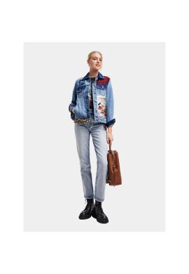 Desigual Дънково яке 23WWED36 Син Regular Fit - Pepit.bg