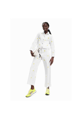 Desigual Дънково яке Dita 23SWED61 Бял Regular Fit - Pepit.bg