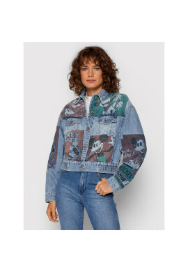 Desigual Дънково яке DISNEY India 21WWED32 Син Oversize - Pepit.bg