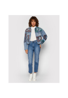 Desigual Дънково яке DISNEY India 21WWED32 Син Oversize - Pepit.bg