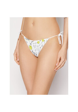 Desigual Долнище на бански SMILEY Bambu II 22SWMK26 Бял - Pepit.bg