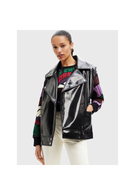 Desigual Елек Tulsa 22WWEWAK Черен Oversize - Pepit.bg