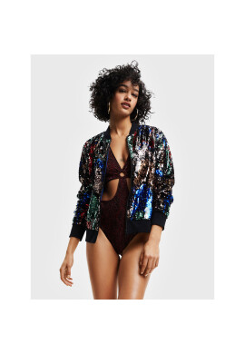Desigual Яке бомбър Sequin 22WWEWB8 Цветен Regular Fit - Pepit.bg